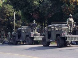 El estado de Guerrero cuenta con una fuerte presencia de militardes y elementos de la Policía Federal. ARCHIVO  /