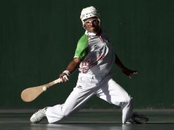 Rodrigo Ledezma, parte de la dupla ganadora, en un torneo. MEXSPORT  /