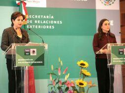 La titular de la SRE, Patricia Espinosa, dijo que los agentes de la DEA pueden estar en el país si respetan las leyes. EL UNIVERSAL  /