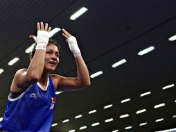 Cruz saca la cara por las mujeres boxeadoras y va camino al oro. MEXSPORT  /