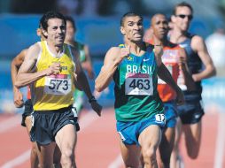 El ecuatoriano Byron Piedra finalizó en segundo lugar, por detrás del brasileño Leandro Oliveira.  /