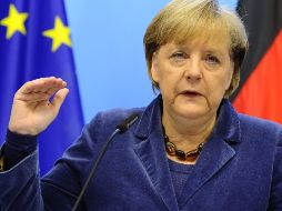 La cancillar alemana, Angela Merkel, encabeza las negociaciones. EFE  /