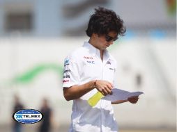 Pérez afirma que el circuito de Buddh es una pista complicada. EFE  /