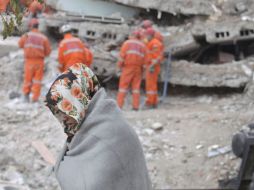 El sismo destruyó alrededro de dos mil 200 edificios. EFE  /