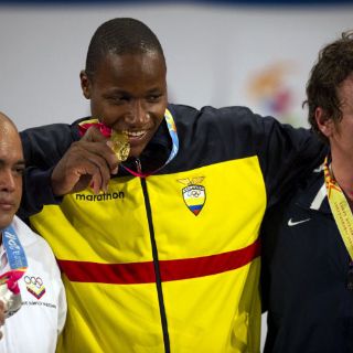 Ecuador se lleva el oro en Halterofilia 105kg