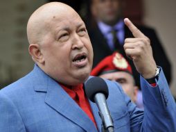 Chávez hizo el anuncio durante una comunicación telefónica con trabajadores que participaban en un acto transmitido por televisión. AFP  /