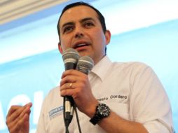 El aspirante panista Ernesto Cordero en días pasados hizo una pausa en su proselitismo. ARCHIVO  /