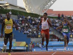 Skyers consiguió triunfar con un tiempo de 20.37 segundos. AP  /