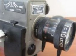 La cámara era una de dos que fueron en la misión de la Apolo 14, que Mitchell piloteó. AP  /