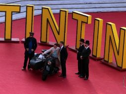 El elenco de la película desfiló por la alfombra roja del festival.. REUTERS  /