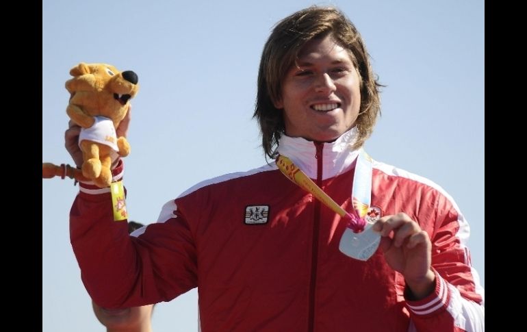 Rathy se colgó la presea plateada el pasado 22 de octubre en Boca Laguna. EFE  /