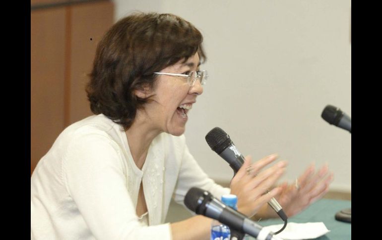 Una apasionada de la letra escrita: La escritora Cristina Rivera Garza. ARCHIVO  /