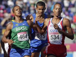 Los cubanos reafirman su superioridad en las pruebas atleticas. AFP  /