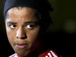 El atacante mexicano del Tottenham, Giovani dos Santos.  /