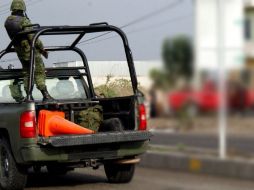 Esta madrugada se registró una balacera entre el Ejército, Marina y policías ministeriales con delincuentes. ARCHIVO  /