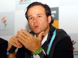 De la Garza se mostró muy satisfecho por el número de medallas que México ha ganado en estos Juegos Panamericanos. ARCHIVO  /