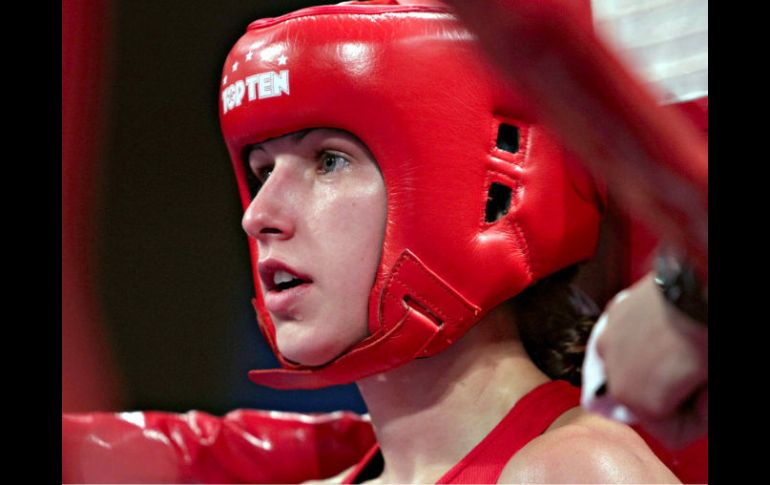 Canadá se lleva un oro en el boxeo femenil. MEXSPORT  /