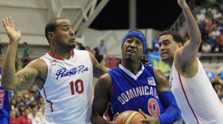 República Dominicana fue un rival bastante difícil para los puertorriqueños. AP  /