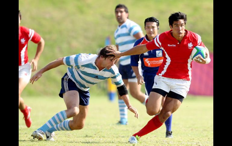 Para Canadá, no fue nada fácil vencer a los albicelestes. AFP  /