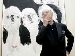 La presentación iniciará con 16 lienzos de Baselitz que conforman su obra 'La señora Lenin y el ruiseñor'. ESPECIAL  /
