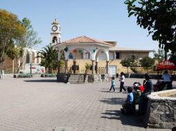 La plaza de San Juan de Ocotán será una de las áreas públicas que contarán con conexión de internet libre. ARCHIVO  /