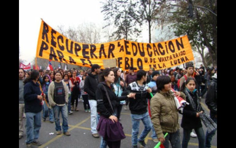 'La sociedad recupera la esperanza de que otro Chile es posible, dice el dirigente estudiantil. ARCHIVO  /