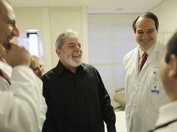 El expresidente de Brasil, Luiz Inacio Lula da Silva inciió el tratamiento de quimioterapias contra el cáncer de laringe. REUTERS  /