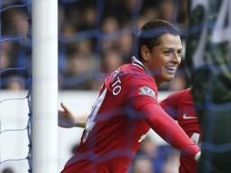 'Para ser honesto, no me importa cómo meta los goles', afirmó 'chicharito Hernández. EFE  /