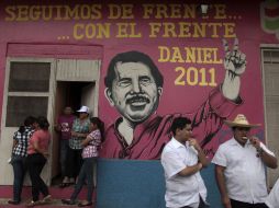 El presidente Daniel Ortega aspira a ser reelecto el domingo en unos comicios que también renovarán al vicepresidente. AP  /