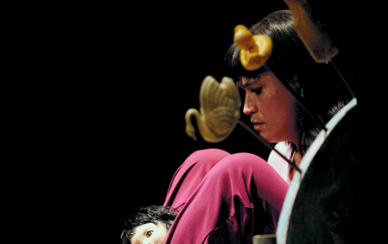 La puesta en escena Pipí, una obra para niños con complejos de meones.  /