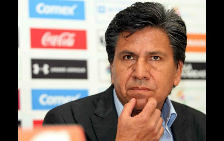 El técnico fue contratado para alejar a Estudiantes del descenso, situación que hasta el momento no se ha conseguido. MEXSPORT  /