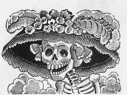Fue Diego Rivera quien vistió y dió nombre a La Catrina tal y como se conoce ahora. ESPECIAL  /
