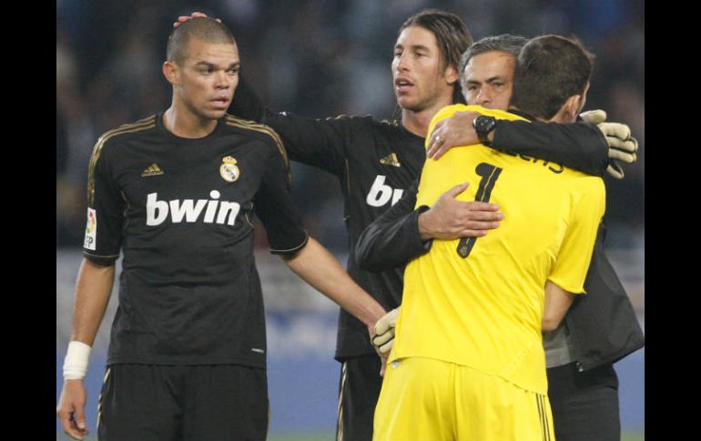 El último partido del Real Madrid fue contra el Real Sociedad en liga española. EFE  /