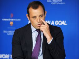 'Messi, que no es un jugador de hacer teatro', ha opinado el dirigente azulgrana. ARCHIVO  /