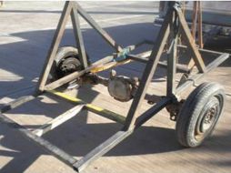 El Ejército había segurado por primera vez el 28 de enero dos catapultas en Agua Prieta, Sonora. ESPECIAL  /