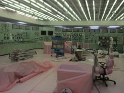 Imagen proporcionada por TEPCO que muestra el interior de la planta nuclear. AFP  /