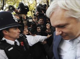La Corte de Londres confirma la extradición a Suecia del fundador de Wikileaks, Julian Assange. EFE  /