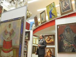 Luis C. López Morton es el fundador de la casa de subastas que lleva su apellido y que presenta esta colección. EFE  /