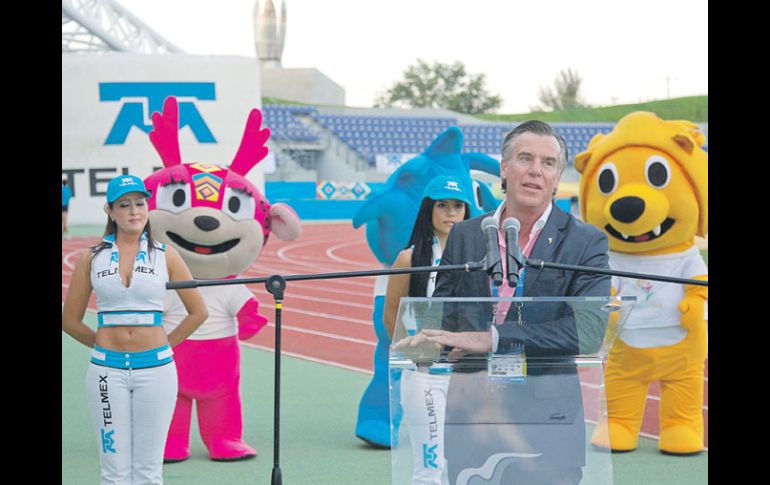 El director del Copag, Carlos Andrade, informó que las ceremonias de inauguración y clausura serán en el Estadio Telmex de atletismo.  /