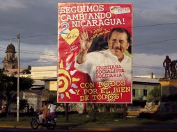 Según las encuestas, Daniel Ortega cuenta con el 48% de las preferencias. REUTERS  /