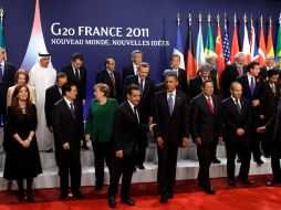 La crisis de la deuda en Europa centró este jueves los trabajos de los mandatarios del G-20, reunidos en Cannes. AP  /