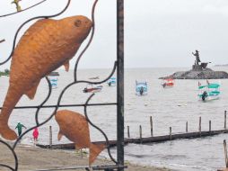 El Lago de Chapala perdió los 24 centímetros que ganó durante las lluvias.  /
