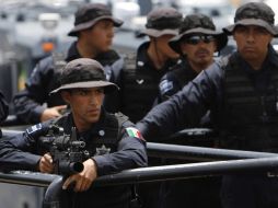 El arresto a manifestantes provocó un enfrentamiento enre Policías e inconformes. ARCHIVO  /