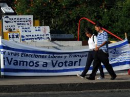 Movimientos opositores han demandado transparencia en las elecciones presidenciales en Nicaragua. EFE  /