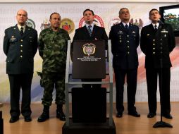 El ministro de Defensa de Colombia anunció hoy el éxito de operaciones en uno de los anillos de seguridad de las FARC. EFE  /