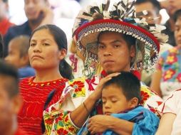 El 10 % de los habitantes de México son indígenas.  /