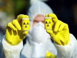 Se manifestan contra la energía nuclear y contra los convoys de contenedores 'Castor' con residuos. EFE  /