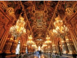 La Casa de Ópera de París, símbolo del Segundo Imperio. ESPECIAL  /