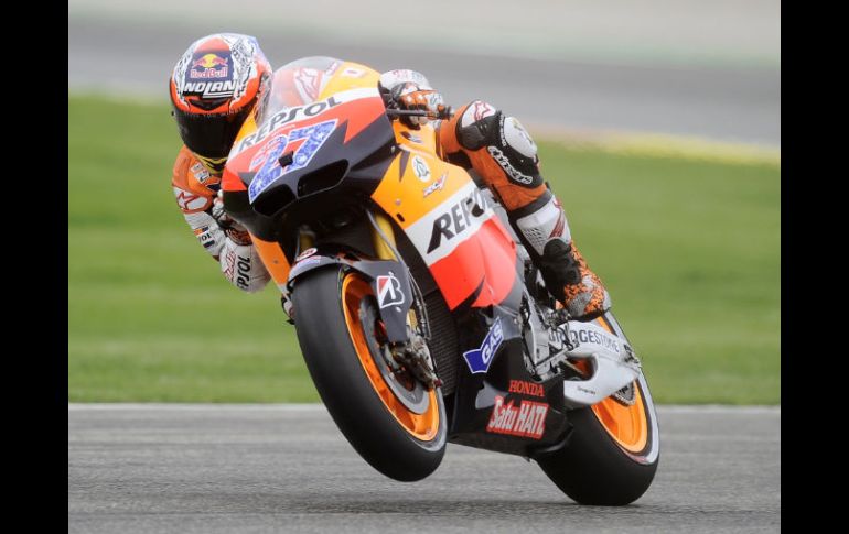 El australiano también ganó a su compañero de Honda, el italiano Andrea Dovizioso. AFP  /