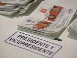 El 70% de las planillas electorales ya han sido contabilizadas. AP  /